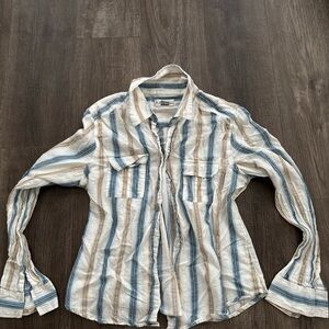 Lurex Striped women’s CasualShirt